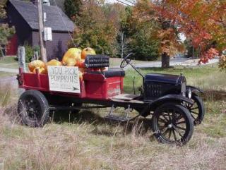 Tractor: With Pumpkins